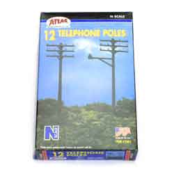 N Telephone Poles (12 pce)