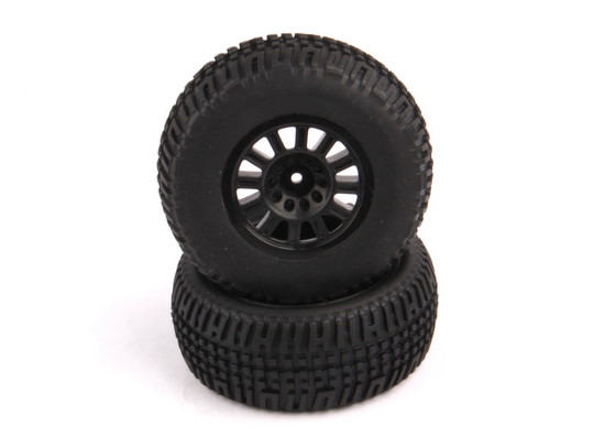 Tyres mounted black wheel pr (Dominus SC