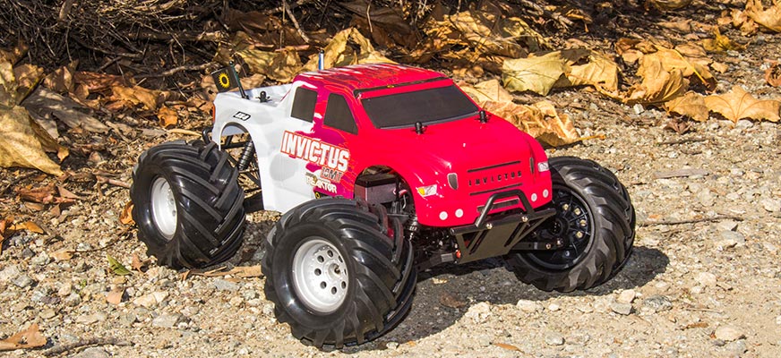 1/10th Invictus 10MT 4x4 Monster Trk Red
