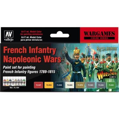 French Infantry Napoleonic Wars Colour set (8) 