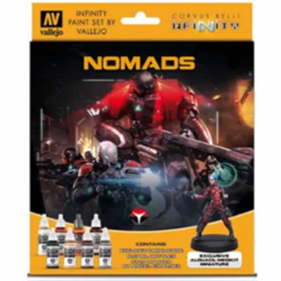 Infinity Nomads Exclusive Miniature Model Colour Set