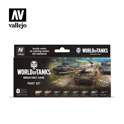 World of Tanks Model Colour set