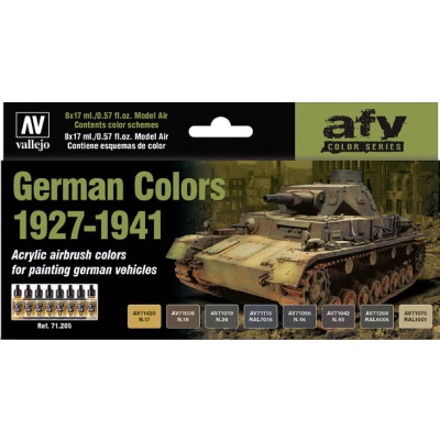 German Colors 1927-1941 (8) Model Air Set