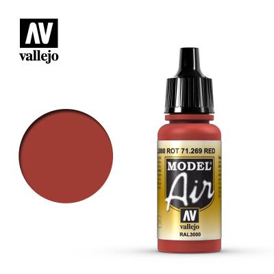 Red 17ml RAL 3000
