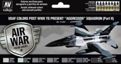 Model Air Set - USAF Colours Post WWII to Present Agressor Squadron Pt2