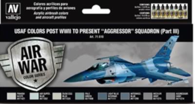 Model Air Set - USAF Colours Post WWII to Present Agressor Squadron Pt3