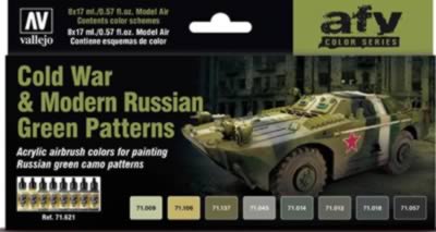 Model Air Set - Cold war & Modern Russian Green Patterns