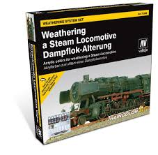 Train Colour set Weathering Steam Engine