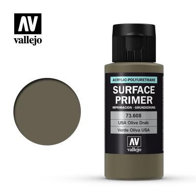 US Olive Drab Primer Acrylic-Polyurethane 60ml