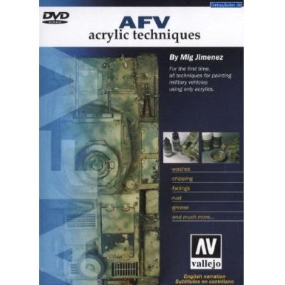 AFV Acrylic Techniques (DVD movie) (PAL)