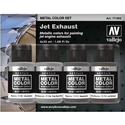 Jet Exhaust Metal Colour Set