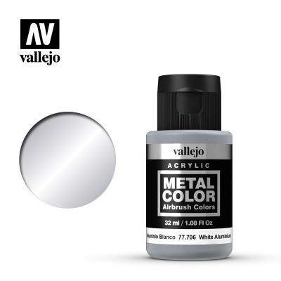 Metal Colour 706 32 ml White Aluminium