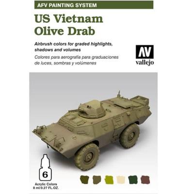 US Vietnam Olive Drab set 6x8ml