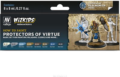 Protectors of Virtue Wizkids Premium paint set