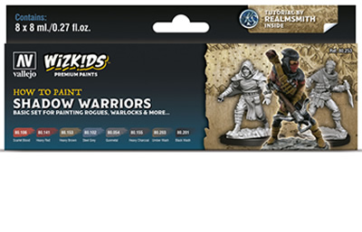 Shadow Warriors Wizkids Premium paint set