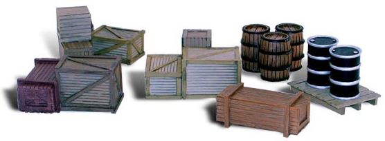 O Assorted Crates