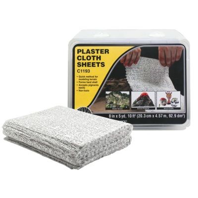 Plaster Cloth sheets 8"x12" (30)