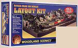 HO River Pass Layout Kit