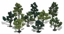 3"-5" Lt./Med./Dk. Green Trees (14)