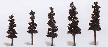 2 1/2 - 4" Conifer Green (5) Pines RM