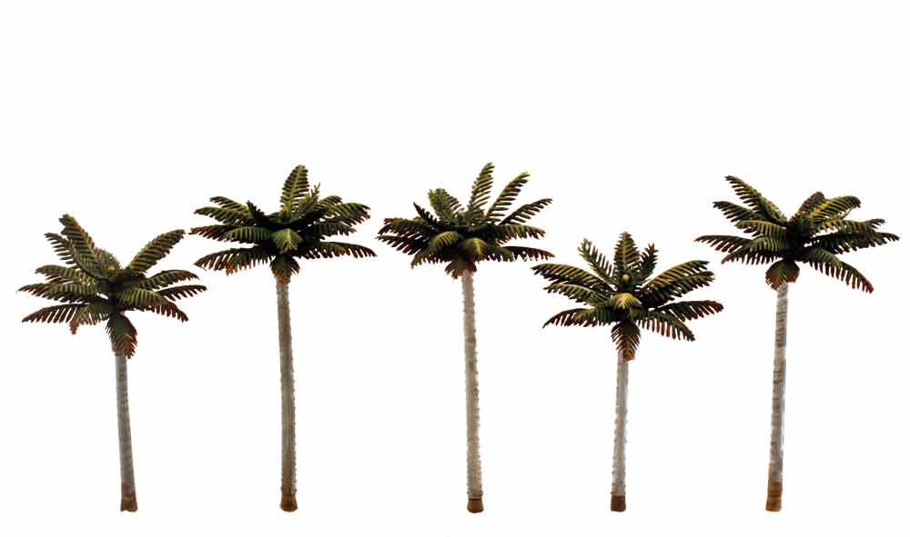 3" - 3 3/4" Sm Palm Trees (5 pk)