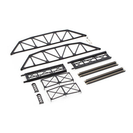 NC80 Through Truss Bridge kit-Black