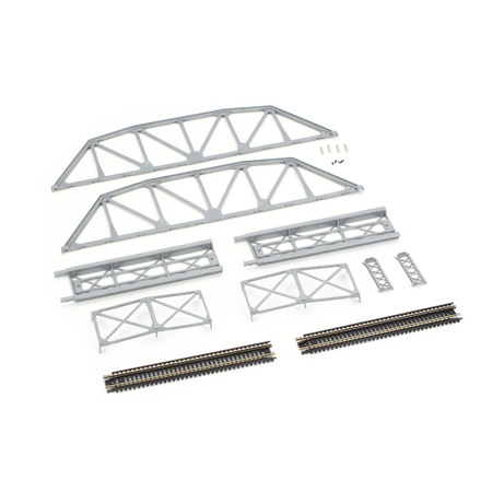 NC80 Through Truss Bridge kit-Silver