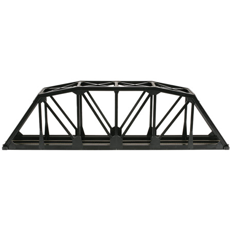 HO Code 100 Through Truss Bridge black