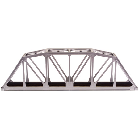 HO Code 100 Through Truss Bridge silver