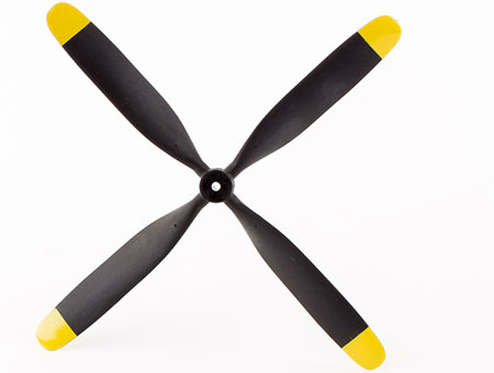 6.6x5 4-Blade Propeller: P-51D Mustang