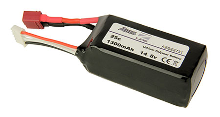 4S 14.8v 1300mAh 20C Lipo Battery