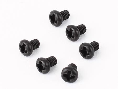 Button Head screws M3x4mm (6 pce)