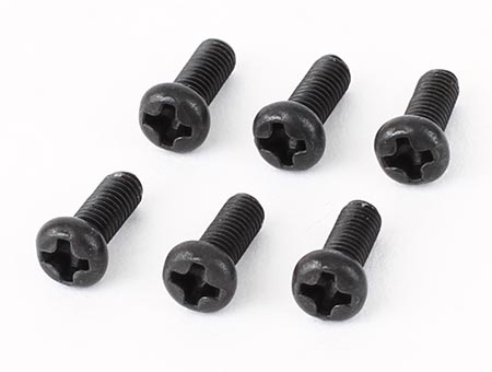 Button Head screws M3x8mm (6 pce)