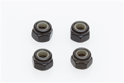 Locknuts M4 Black