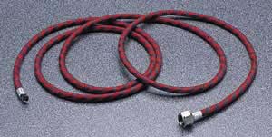 6' Braided Airhose with Couplings (A-1/8-6)