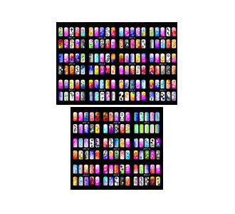 Nail Stencil Pack (10 pce set)