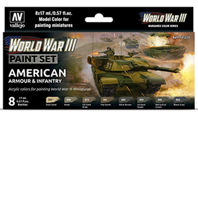 WWIII American Armour & Infantry