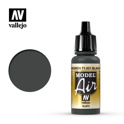 Black Green RLM70 Schwartzgrün17ml