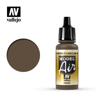 Camouflage Medium Brown 17ml