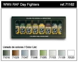 RAF colors Day Fighters 1941-1945 & P.R.U.