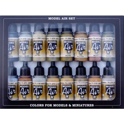 German WWII Europe & Africa Model Air Set (16 x 17ml bottles)