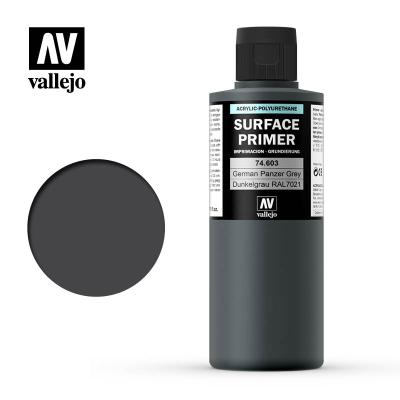 Primer German Panzer Grey Acrylic Polyurethane 200ml