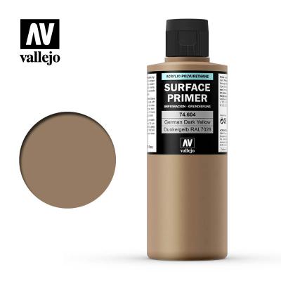 Primer German Dark Yellow Acrylic Polyurethane 200ml