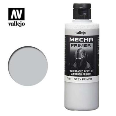 74642 Vallejo Mecha Color Primer: Black (200ml)