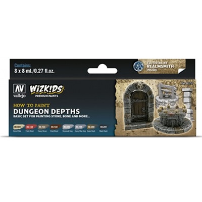 Dungeon Depths Wizkids Premium paint set