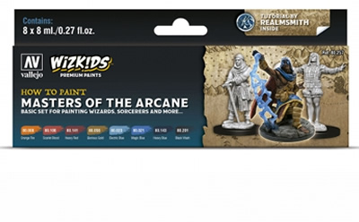 Masters of the Arcane Wizkids Premium paint set