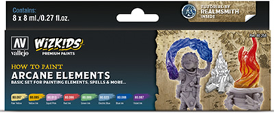 Arcane Elements Wizkids Premium paint set