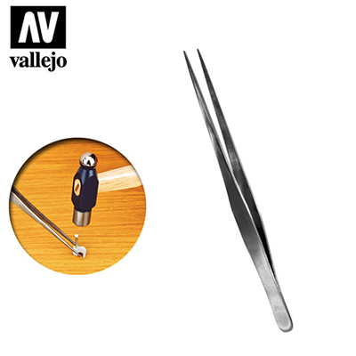 Straight Tip stainless steel Tweezers