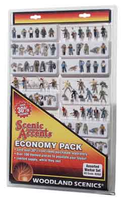 HO Assorted Worker Set (Economy)