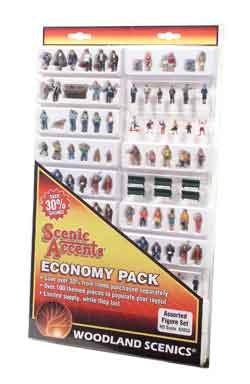 HO Assorted Figure Set (Economy)